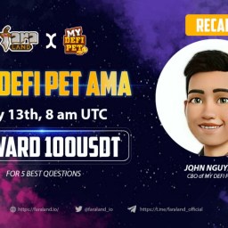 [Recap] An AMA with My Defi Pet on Faraland’s channel— July 13th, 2021