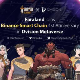 Faraland participate in BSC 1st Anniversary event in Dvision Metaverse