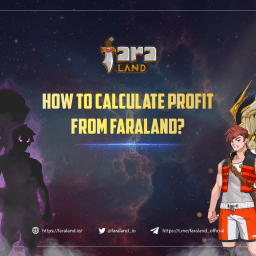 Explaining the calculation of profits gained from Faraland 