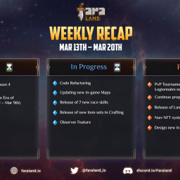 Faraland Weekly Update Mar 13th – Mar 20th