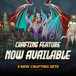 3 New Sets are now available in Crafting